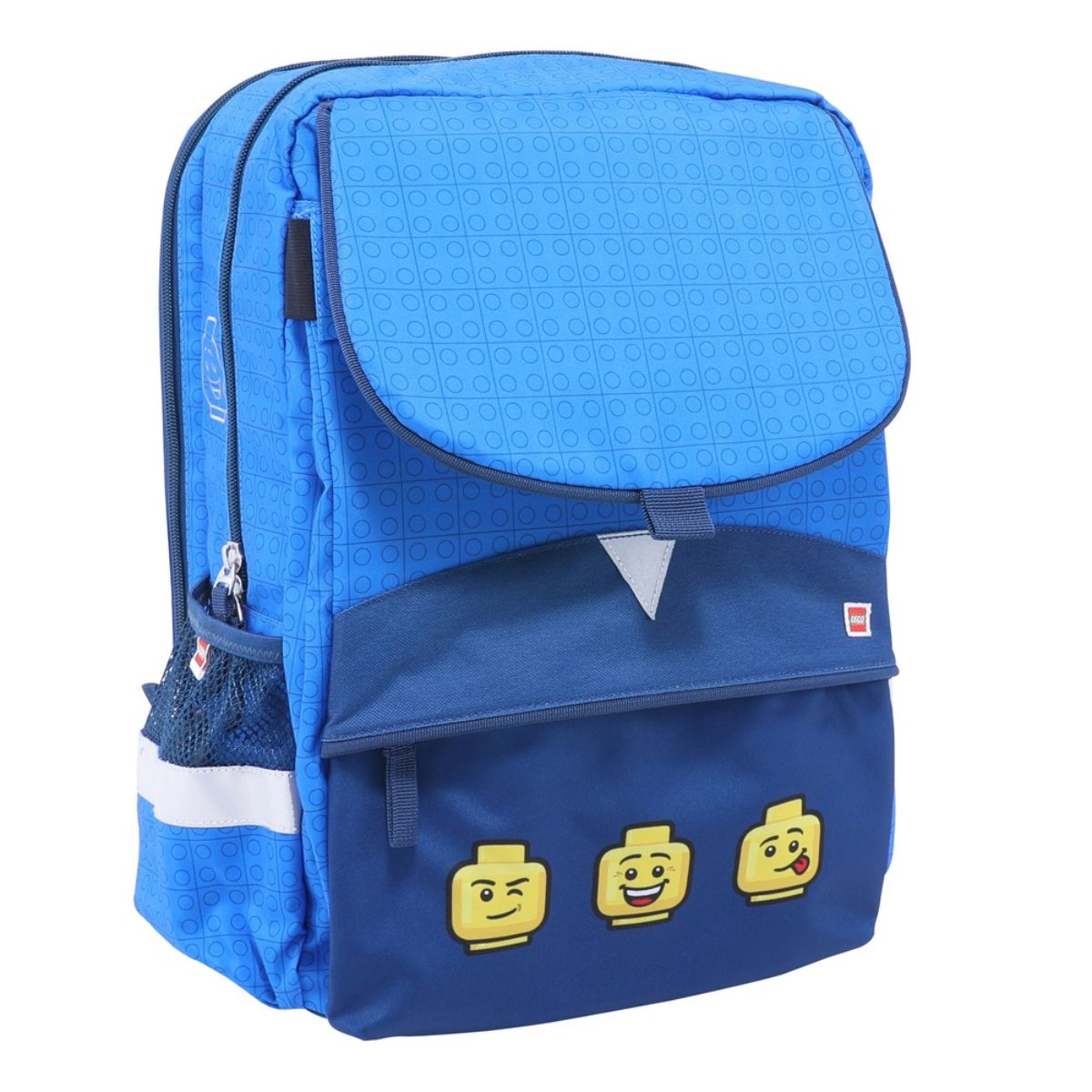 lg-20169-2006.jpg Ghiozdan Starter LEGO Core Line, Faces Blue