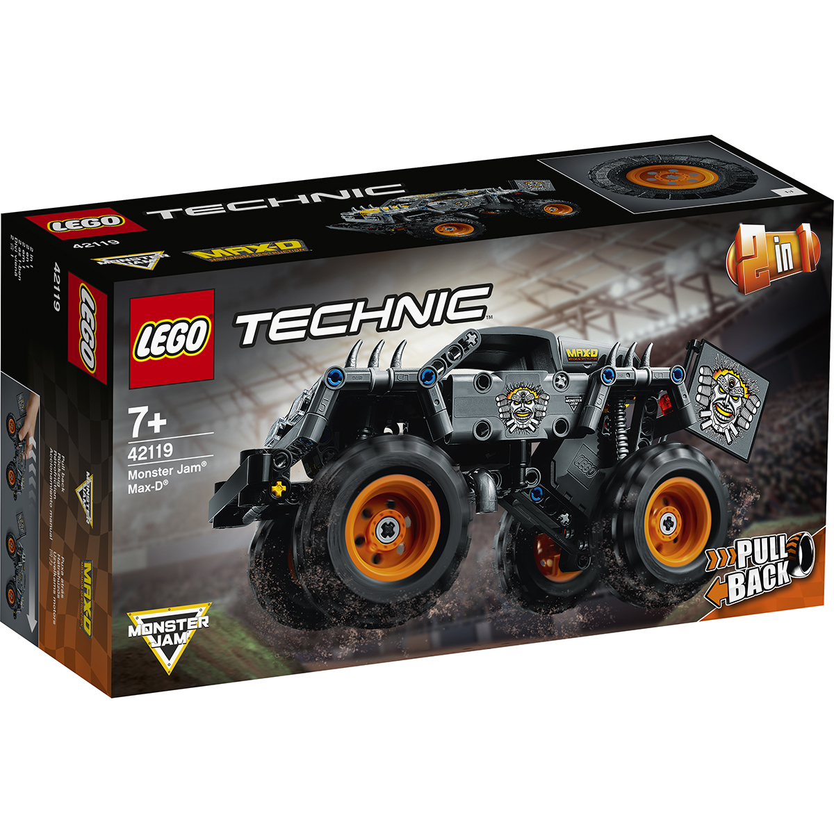 lg42119_001w_lego_technic_-_monster_jam_max-d_42119_.jpg LEGO® Technic - Monster Jam Max-D (42119)