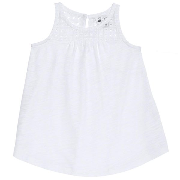 Maieu fetite Chicco, alb, 06058