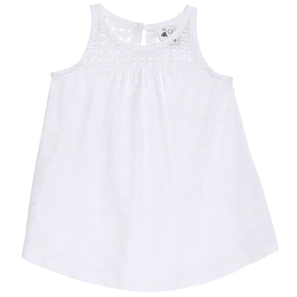 Maieu fetite Chicco, alb, 06058
