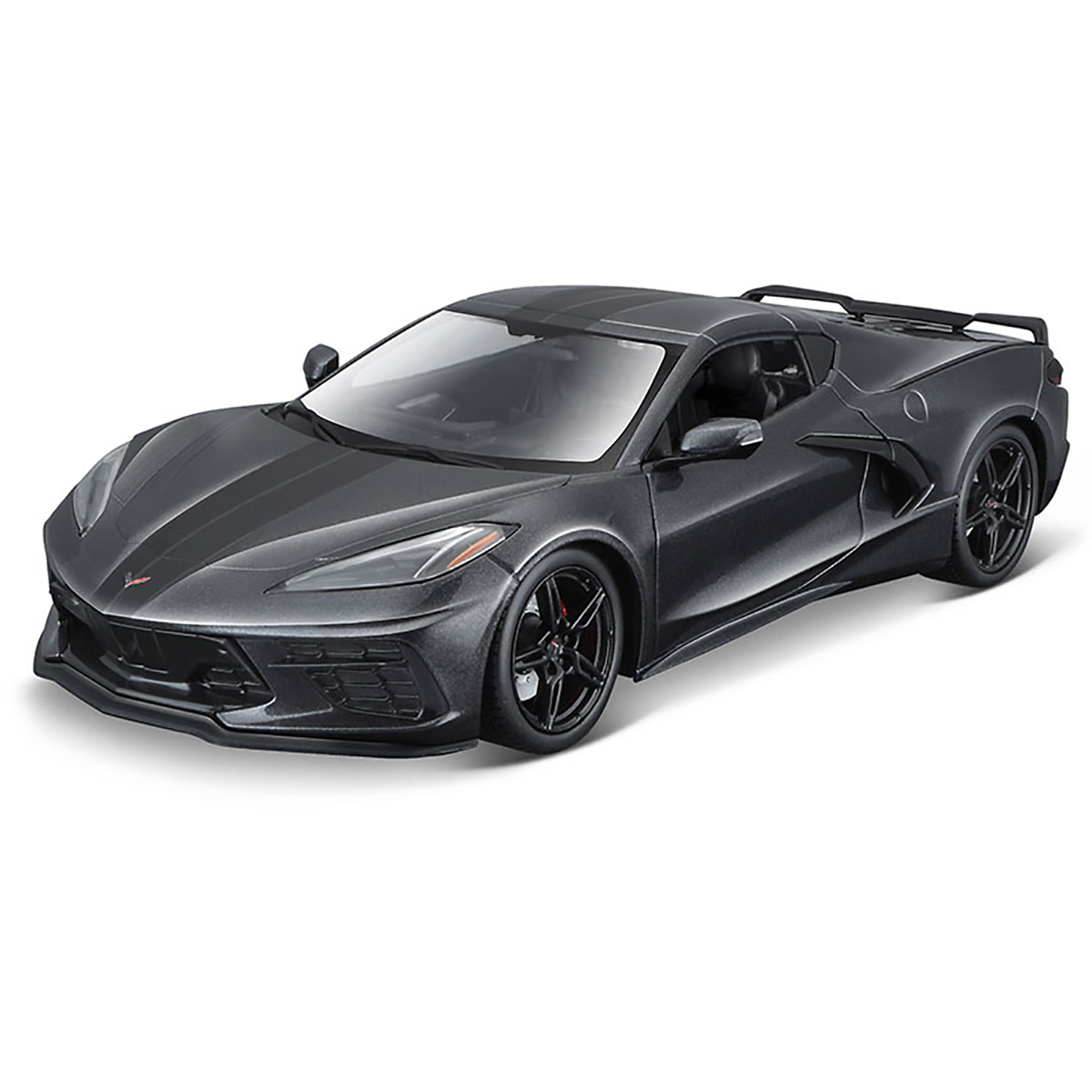 Masinuta Maisto Chevrolet Corvette Stingray Coupe 2020, 1:18, Gri