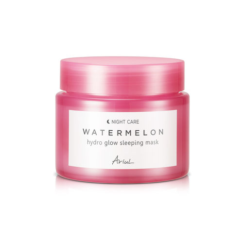 Mască de Noapte pentru Față cu Pepene Roșu Watermelon Hydro Glow Sleeping Mask, 80g | Ariul
