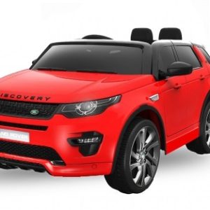 Masinuta electrica Land Rover Discovery DELUXE cu Touchscreen Mp4 Rosu