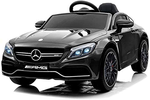 Masinuta electrica Mercedes C63 12V STANDARD Negru