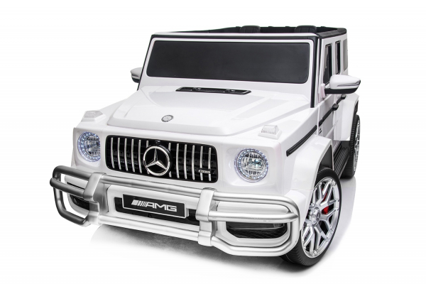 Masinuta electrica Mercedes G63 XXL 4x4 PREMIUM Alb