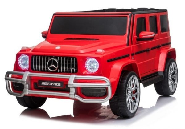 Masinuta electrica Mercedes G63 XXL 180W 24V PREMIUM Rosu