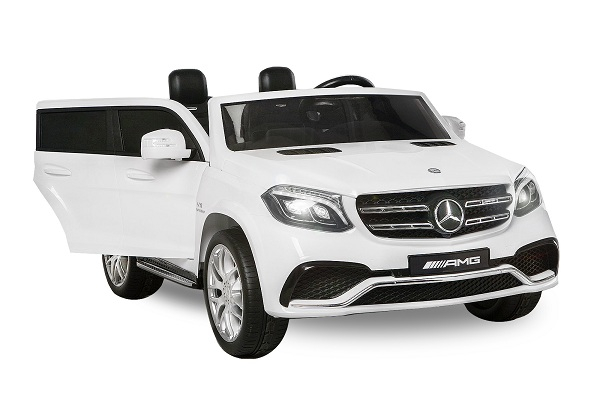 Masinuta electrica Mercedes GLS63 AMG 4x4 12V 180W STANDARD Alb