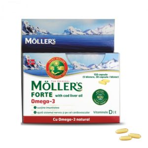 Moller's Omega 3 Forte, 150 capsule, Orkla Health