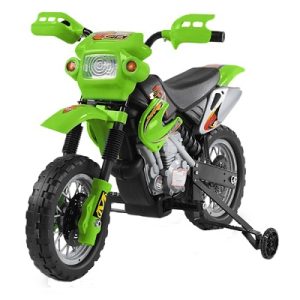 Motocicleta electrica pentru copii BJ014 45W 6V STANDARD Verde