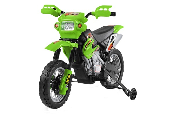 Motocicleta electrica pentru copii BJ014 45W 6V STANDARD Verde