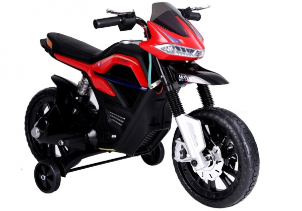 Motocicleta electrica pentru copii BJT5158 45W 6V STANDARD Rosu