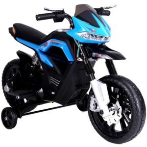 Motocicleta electrica pentru copii BJT5158 45W 6V STANDARD Albastru
