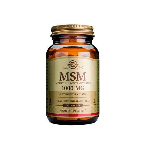 msm-1000mg-60tb.jpg MSM (Metilsulfonilmetan) 1000mg, 60 tablete | Solgar