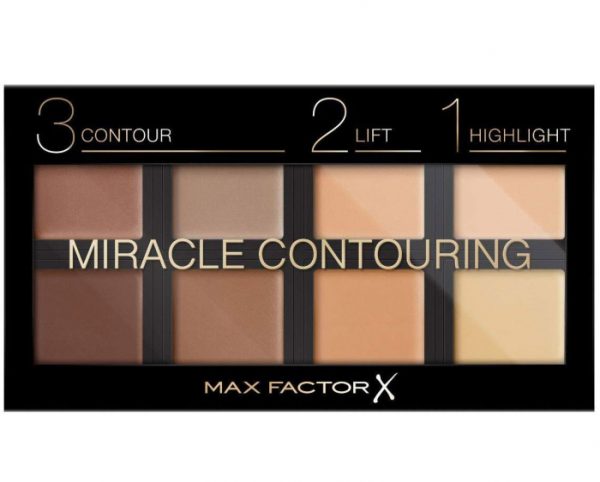 Paleta pentru conturare si evidentiere MAX FACTOR Miracle 3-2-1 Contouring, 30 g