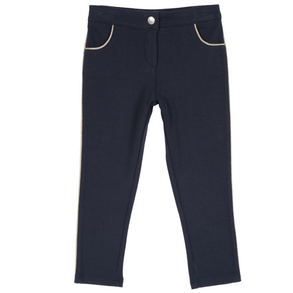 Pantalon copii Chicco, albastru inchis