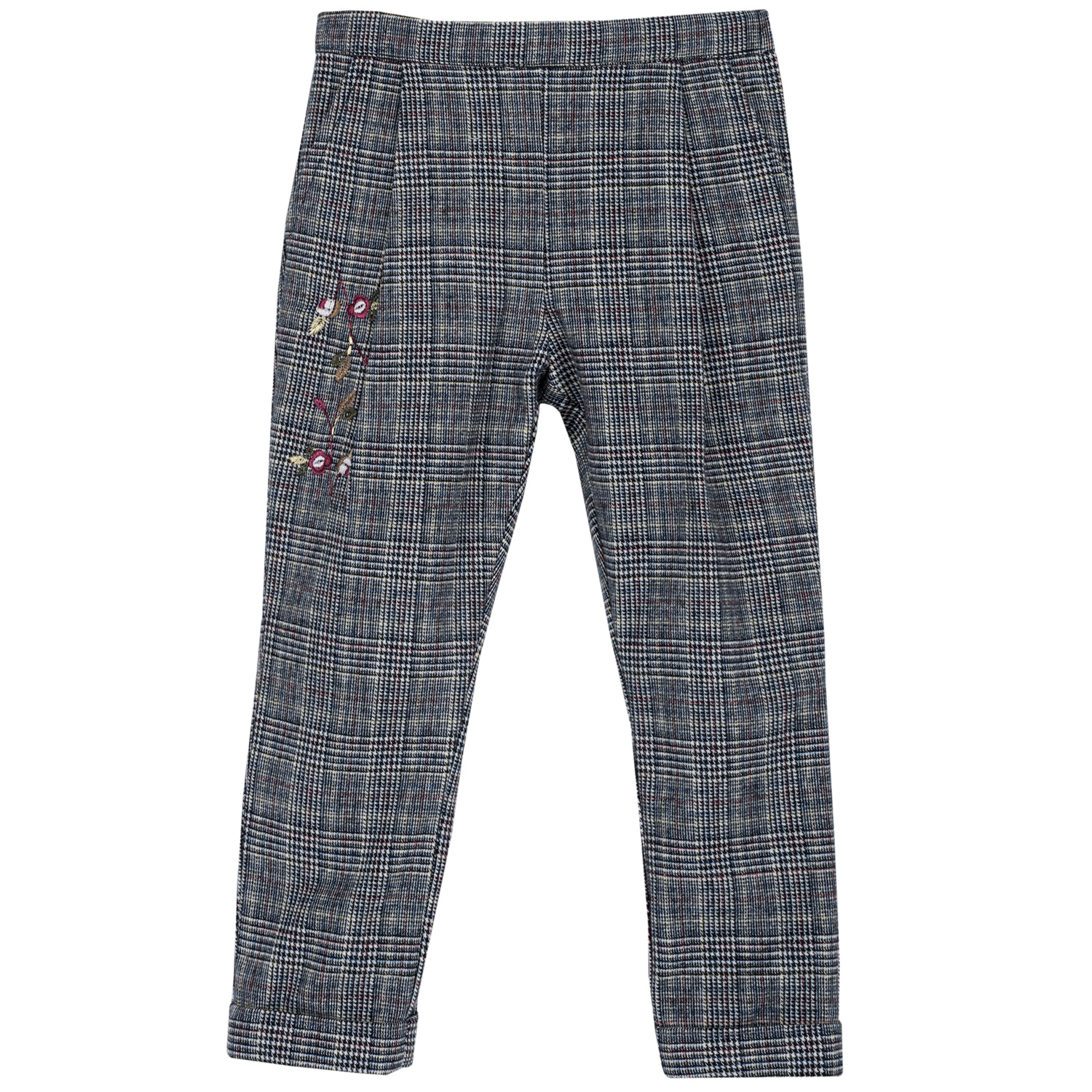 Pantalon copii Chicco, negru cu alb
