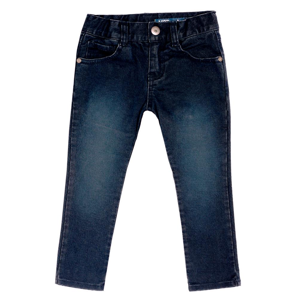 Pantalon lung Chicco, albastru inchis, denim stretch, 24323