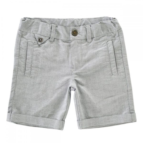 Pantalon scurt baieti, Chicco, gri, 52697
