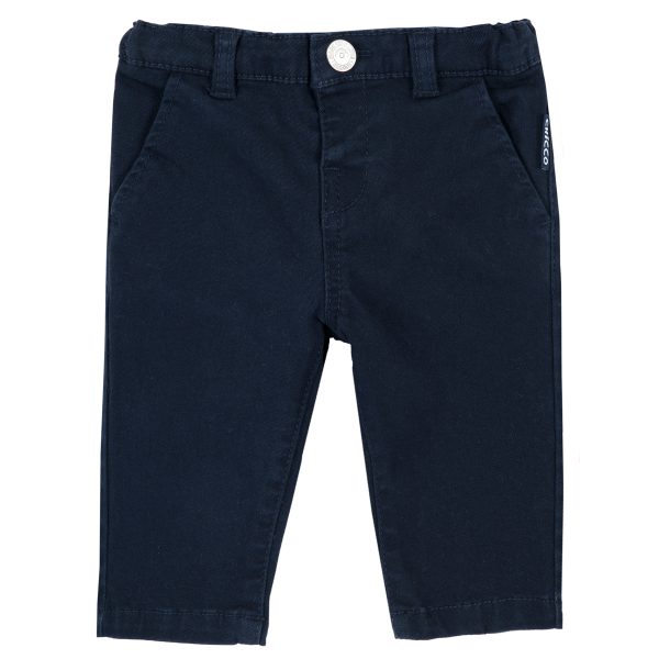 Pantaloni lungi copii Chicco, twill elastic, 24483
