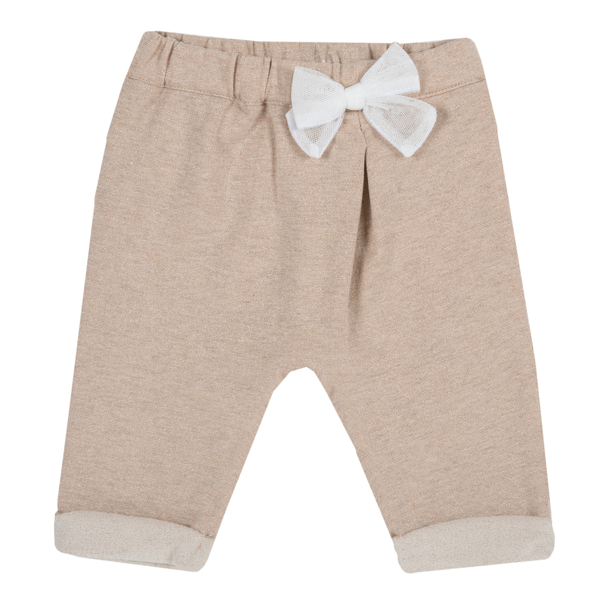pantaloni-lungi-74_32868_1_1601624402.jpg Pantalon lung copii Chicco, mansete si fundita, bej, 08292