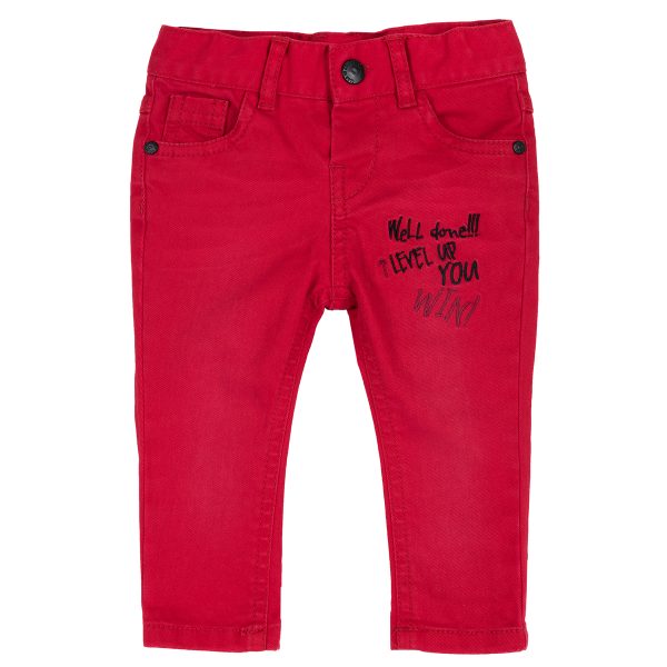 pantaloni-lungi-80_25877_1_1565698409.jpg Pantalong lung copii Chicco, rosu, 08015