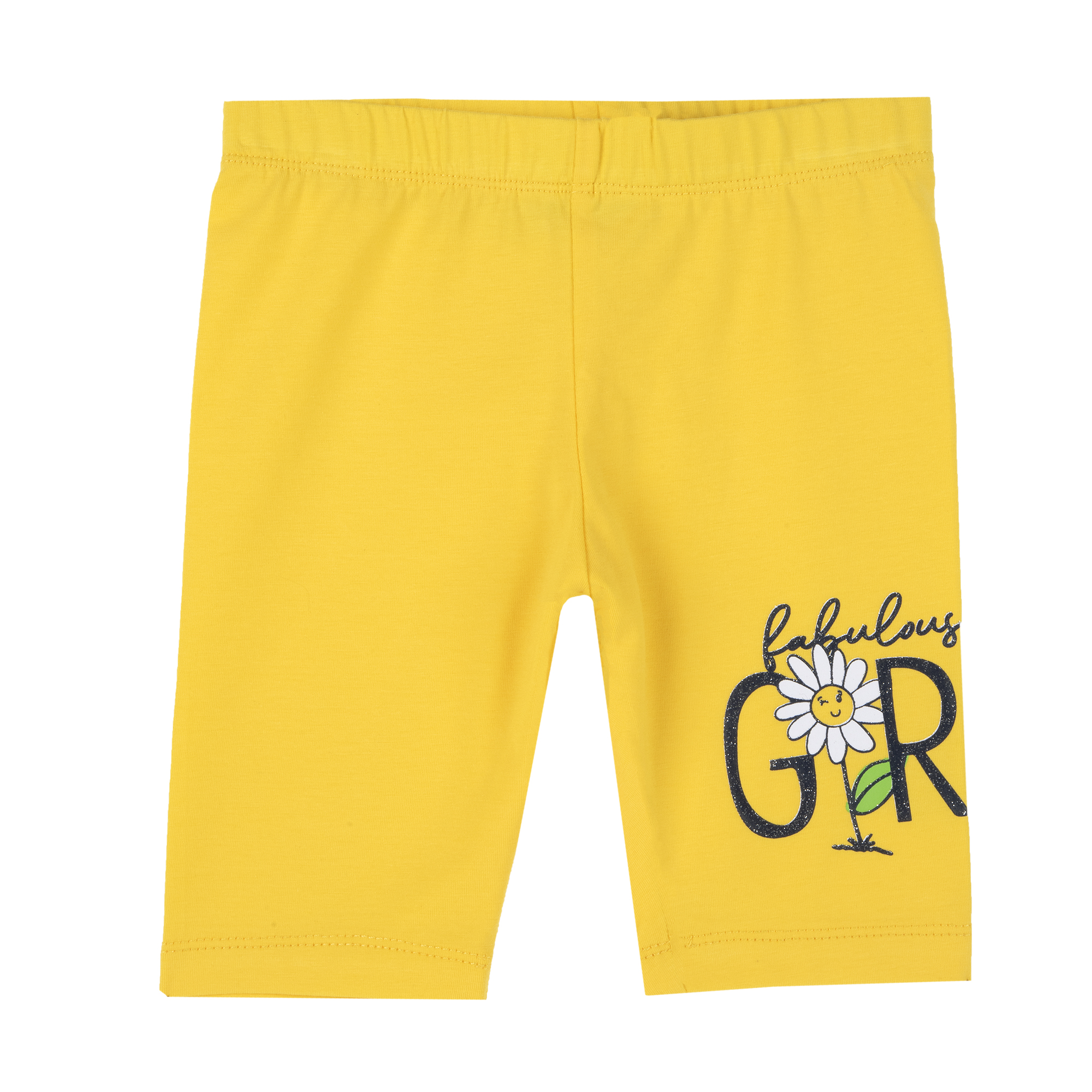 pantaloni-scurti-jerse-128_36693_1_1620652936.jpg Pantalon copii Chicco, galben cu model, 00424