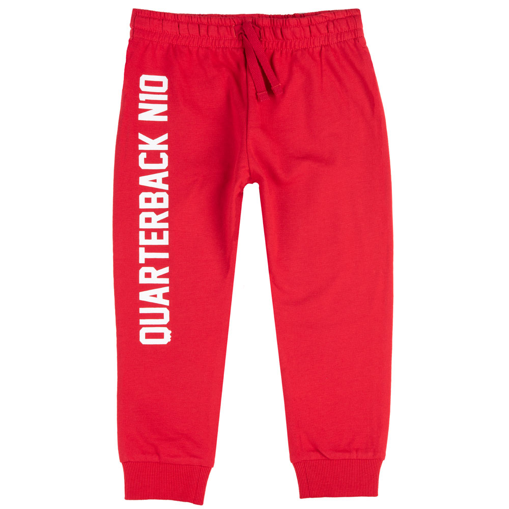 Pantaloni trening copii Chicco, rosu deschis, 08386