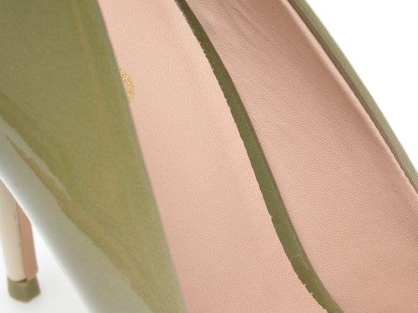 Pantofi ALDO kaki, STESSY_250, din piele ecologica