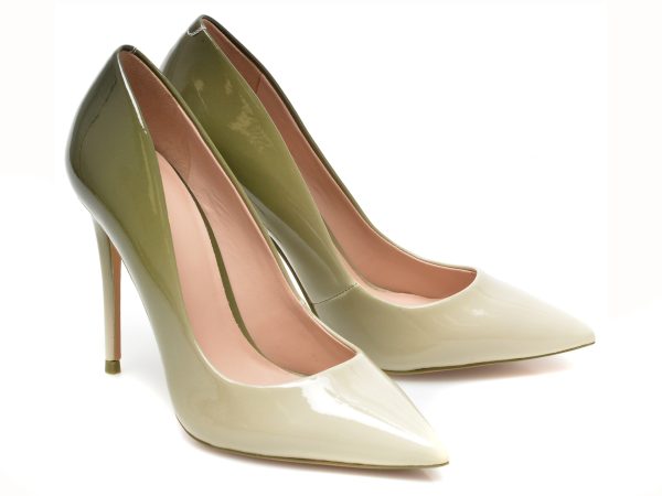 Pantofi ALDO kaki, STESSY_250, din piele ecologica