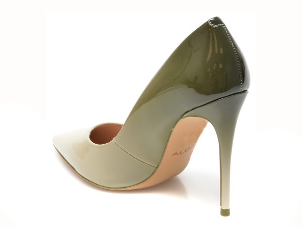 Pantofi ALDO kaki, STESSY_250, din piele ecologica