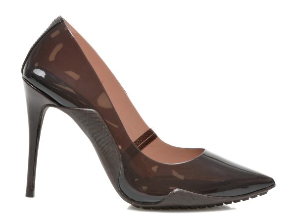 Pantofi ALDO maro, SCULPTCLEAR201, din pvc