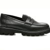 Pantofi EPICA negri, V690D12, din piele naturala