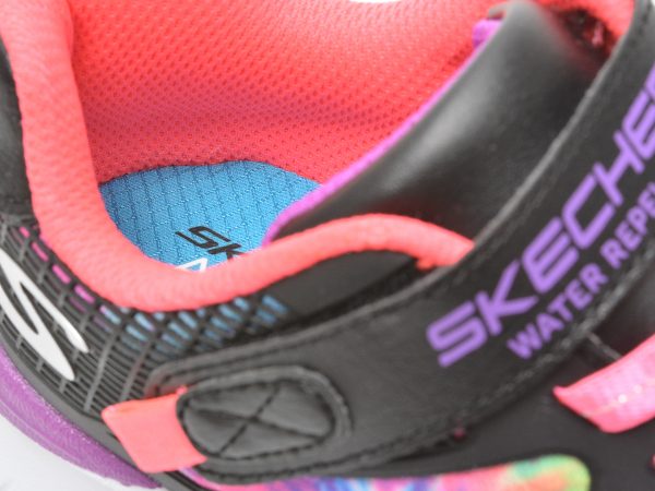 Pantofi SKECHERS negri, JUMPSTERS, din piele ecologica
