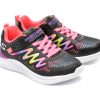Pantofi SKECHERS negri, JUMPSTERS, din piele ecologica