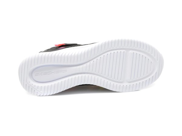 Pantofi SKECHERS negri, JUMPSTERS, din piele ecologica