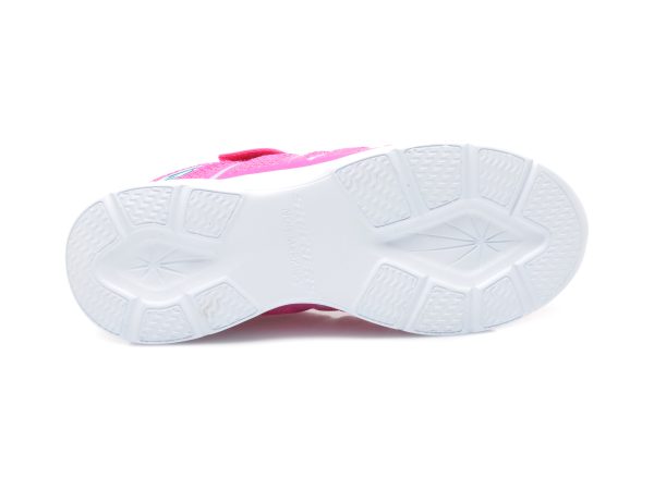 Pantofi SKECHERS roz, GLIMMER KICKS, din piele ecologica