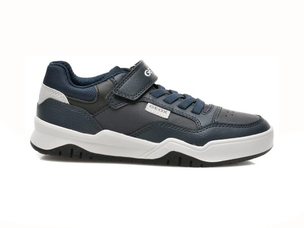 Pantofi sport GEOX bleumarin, J167RB, din piele ecologica