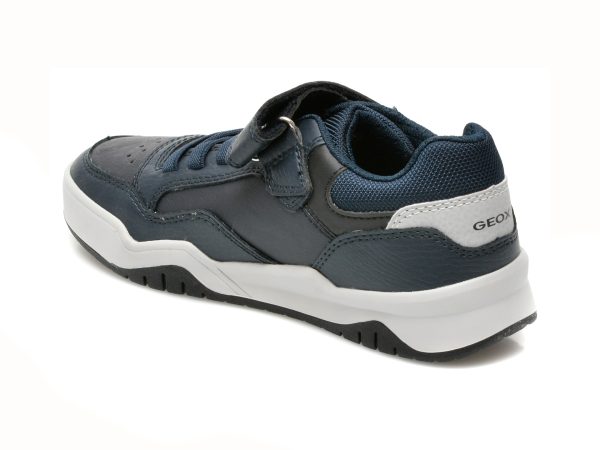 Pantofi sport GEOX bleumarin, J167RB, din piele ecologica