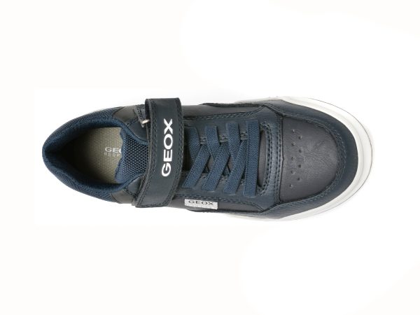 Pantofi sport GEOX bleumarin, J167RB, din piele ecologica