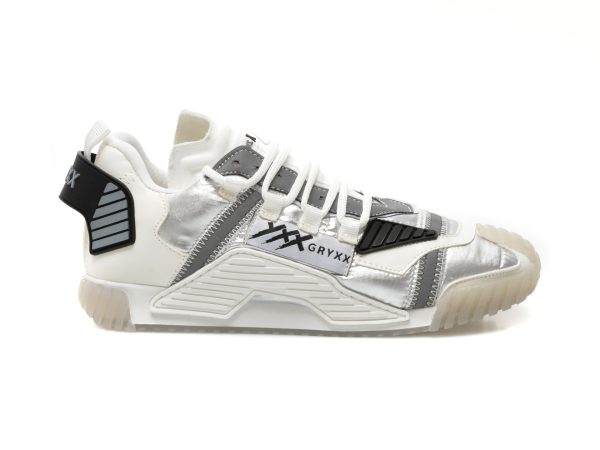 Pantofi sport GRYXX aurii, MK11951, din material textil si piele ecologica