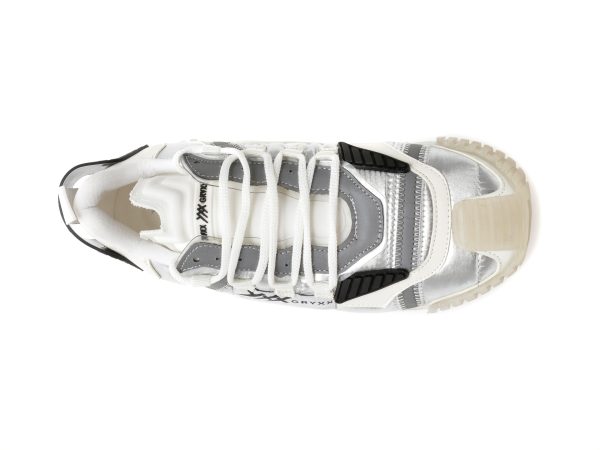 Pantofi sport GRYXX aurii, MK11951, din material textil si piele ecologica