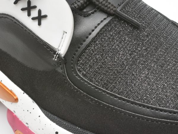 Pantofi sport GRYXX negri, MO1615, din piele ecologica