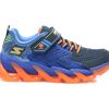 Pantofi sport SKECHERS bleumarin, MEGA-SURGE, din material textil si piele ecologica