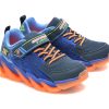 Pantofi sport SKECHERS bleumarin, MEGA-SURGE, din material textil si piele ecologica