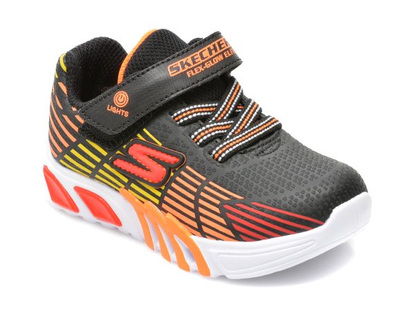 Pantofi sport SKECHERS multicolor, FLEX-GLOW ELITE, din piele ecologica