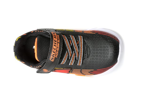 Pantofi sport SKECHERS multicolor, FLEX-GLOW ELITE, din piele ecologica