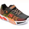 Pantofi sport SKECHERS multicolori, FLEX-GLOW ELITE, din piele ecologica