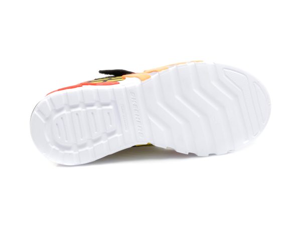 Pantofi sport SKECHERS multicolori, FLEX-GLOW ELITE, din piele ecologica