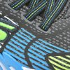 Pantofi sport SKECHERS negri, FLEX-GLOW ELITE, din piele ecologica