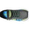 Pantofi sport SKECHERS negri, FLEX-GLOW ELITE, din piele ecologica